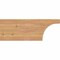 Ekena Millwork Huntington Smooth Rafter Tail, Western Red Cedar, 5 1/2"W x 12"H x 32"L RFT06X12X32HUN00SWR - alternate 2